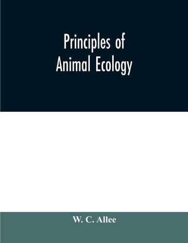 Cover image for Principles of animal ecology