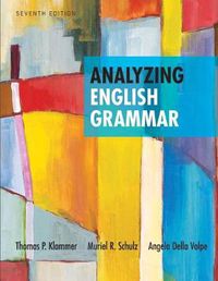 Cover image for Analyzing English Grammar