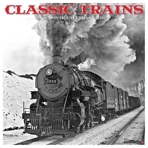 Cover image for Classic Trains 2022 Wall Calendar
