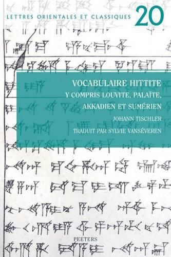 Cover image for Vocabulaire hittite y compris louvite, palaite, akkadien et sumerien