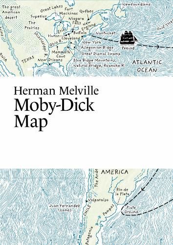 Cover image for Herman Melville, Moby-Dick Map