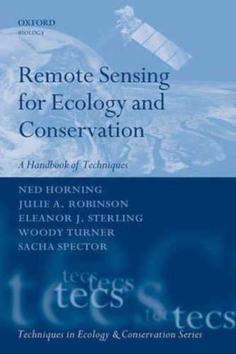 Cover image for Remote Sensing for Ecology and Conservation: A Handbook of Techniques