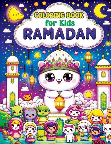 Cover image for Ramadan Coloring Book for Kids