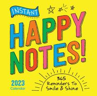 Cover image for 2023 Instant Happy Notes Boxed Calendar