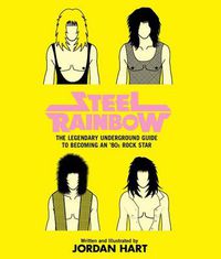 Cover image for Steel Rainbow: The Legendary Underground Guide To Becoming An '80S Rock Star