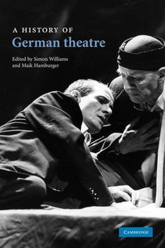 Cover image for A History of German Theatre