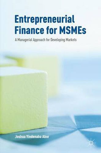 Cover image for Entrepreneurial Finance for MSMEs: A Managerial Approach for Developing Markets