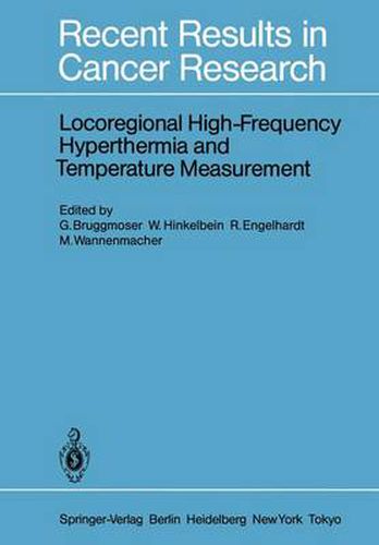 Cover image for Locoregional High-Frequency Hyperthermia and Temperature Measurement