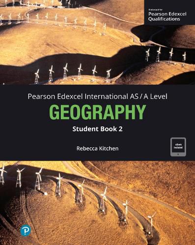 Cover image for Pearson Edexcel International A-Level Geography Student Book w/code