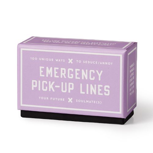 Cover image for Emergency Pick-up Lines Card Set