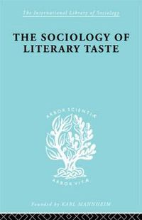 Cover image for Sociology Lit Taste     Ils 90