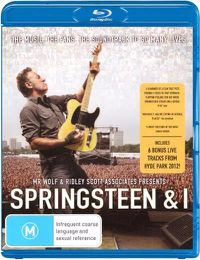 Cover image for Springsteen & I Blu Ray