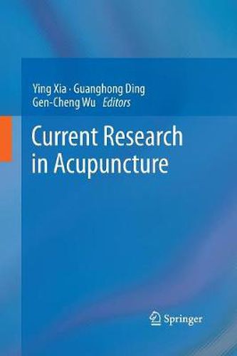 Cover image for Current Research in Acupuncture