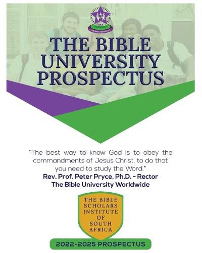 Cover image for The Bible University Prospectus
