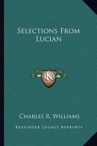 Selections from Lucian