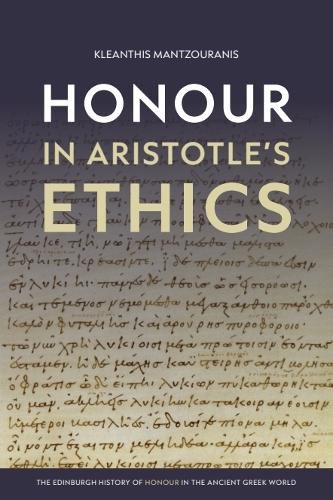 Cover image for Honour in Aristotle's Ethics