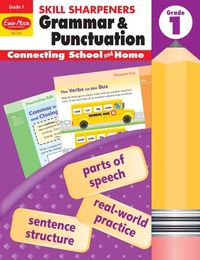 Cover image for Skill Sharpeners: Grammar & Punctuation, Grade 1 Workbook