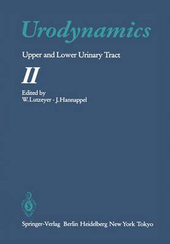 Cover image for Urodynamics: Upper and Lower Urinary Tract II