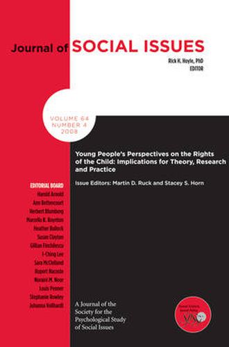 Young People's Perspectives on the Rights of the Child: Implications for Theory, Research and Practice