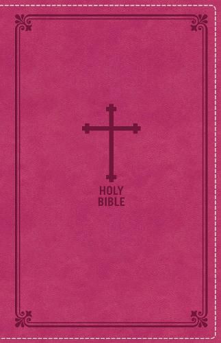 Cover image for NKJV, Deluxe Gift Bible, Leathersoft, Pink, Red Letter, Comfort Print: Holy Bible, New King James Version