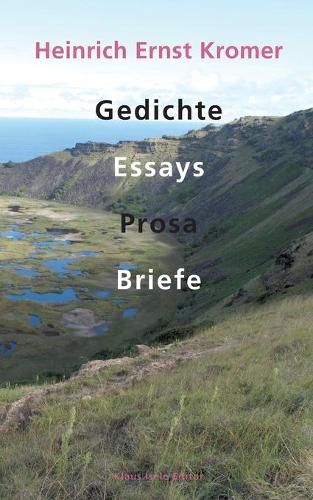 Cover image for Gedichte, Essays, Prosa, Briefe