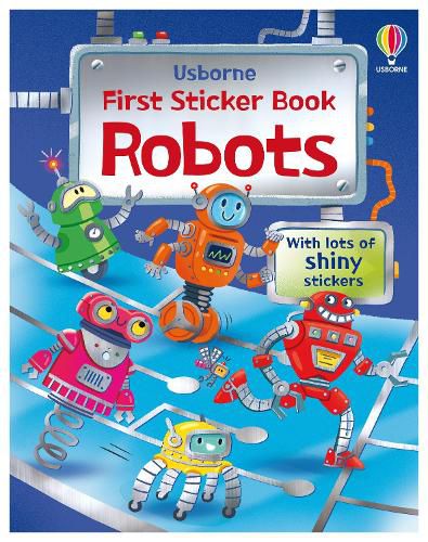 Cover image for First Sticker Books Robots