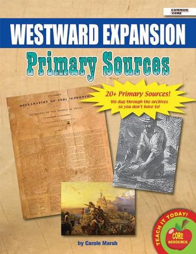 Cover image for Westward Expansion Primary Sources Pack