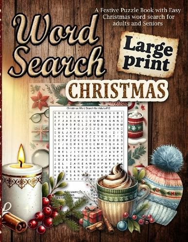 Cover image for Christmas Word Search Large Print