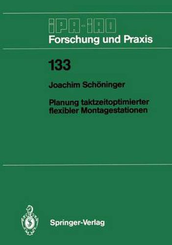 Cover image for Planung taktzeitoptimierter flexibler Montagestationen