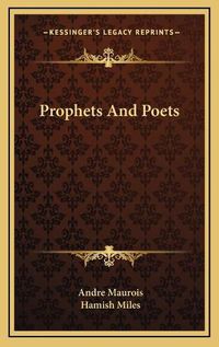 Cover image for Prophets and Poets