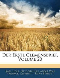 Cover image for Der Erste Clemensbrief, Volume 20