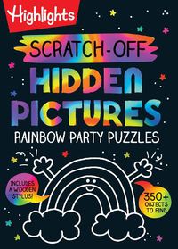 Cover image for Scratch-Off Hidden Pictures Rainbow Party Puzzles