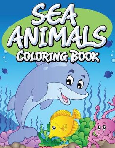 Cover image for Sea Animals Coloring Book