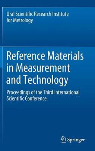 Cover image for Reference Materials in Measurement and Technology: Proceedings of the Third International Scientific Conference