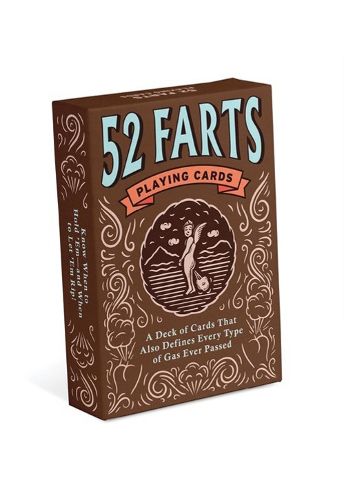 Cover image for Knock Knock 52 Farts Playing Cards Deck