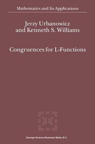 Congruences for L-Functions