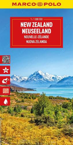 Cover image for New Zealand Marco Polo Map