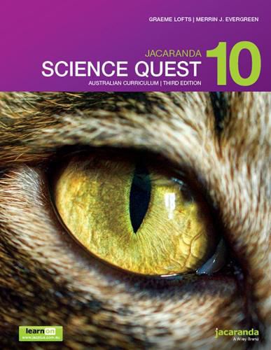 Jacaranda Science Quest 10 Australian Curriculum 3e learnON & Print