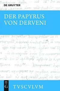 Cover image for Der Papyrus von Derveni