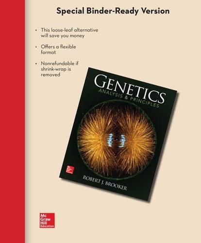 Cover image for Loose Leaf Version for Genetics: Analysis and Principles