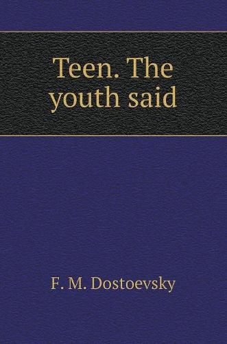 Teenager. Notes youths