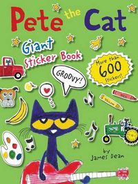 Cover image for Pete the Cat Giant Sticker Book