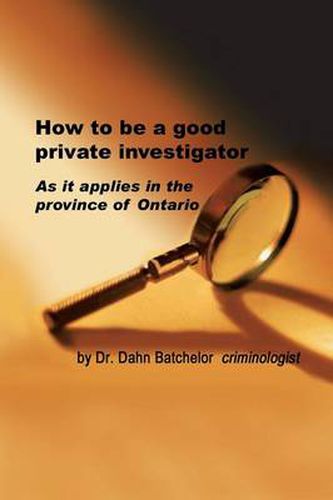 Cover image for How to Be a Good Private Investigator