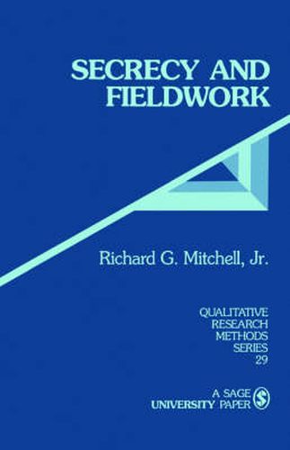 Cover image for Secrecy and Fieldwork