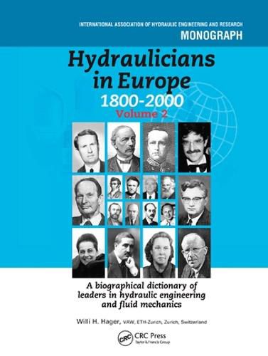 Cover image for Hydraulicians in Europe 1800-2000: Volume 2