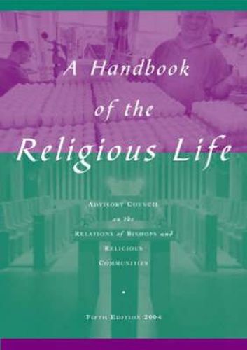 Cover image for A Handbook of Religious Life