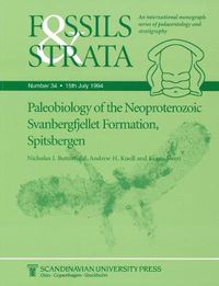 Cover image for Paleobiology of the Neoproterozoic Svanbergfjellet Formation, Spitsbergen