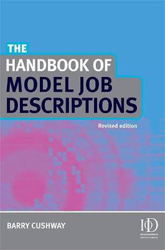 Cover image for The Handbook of Model Job Descriptions