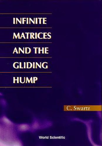 Cover image for Infinite Matrices And The Gliding Hump, Matrix Methods In Analysis