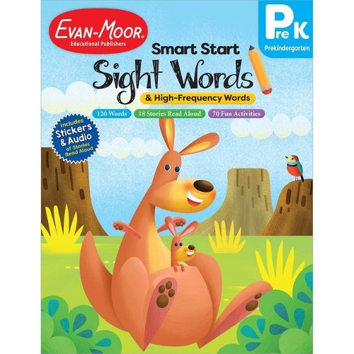 Cover image for Smart Start: Sight Words and High-Frequency Words, Grade Prek